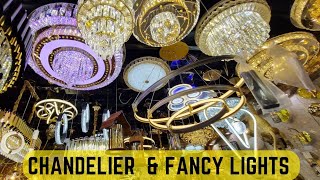 Chandelier  Jhumar Fancy Lights  Led Panels  Wholesale amp Retail [upl. by Siroved]