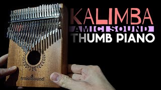 KALIMBA  Amici Sound Thumb Piano  21 Keys  Amici Sound KALIMBA [upl. by Yelyab]