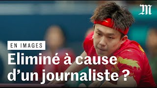 Paris 2024  un journaliste accusé d’avoir fait perdre le N°1 mondial de tennis de table [upl. by Larrie957]