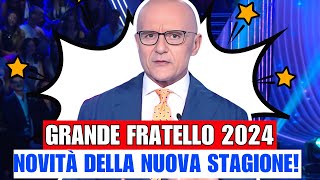 Grande Fratello 2024 Alfonso Signorini Svela le Novità della Nuova Stagione [upl. by Rowell]