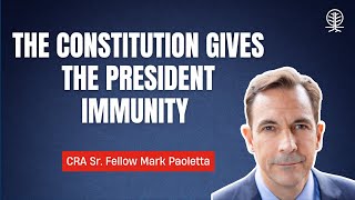 CRA Sr Fellow Mark Paoletta EXPOSES the DOJs Lawfare Against President Trump [upl. by Jeraldine]