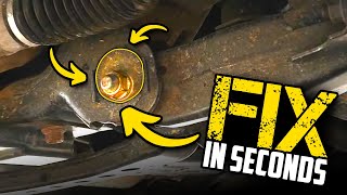 EASY FIX Clunk Noise Under Car When Reversing Or Braking  Creak Bang after Alignment [upl. by Gerald791]