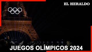 París inauguró los Juegos Olímpicos 2024 con una ceremonia inédita en el río Sena [upl. by Dulcie475]