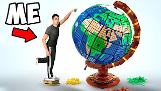 I Built the Entire Earth out of Legos [upl. by Cyprio]