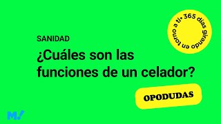 ¿Cuáles son las funciones de un celador  Mundopositor 🌍 [upl. by Iral]