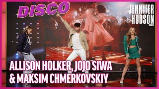 Jojo Siwa Allison Holker amp Maksim Chmerkovskiy Compete in a DanceOff [upl. by Elton]