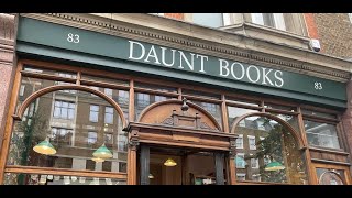 Bookstore Tour in the UK [upl. by Ahsilef444]