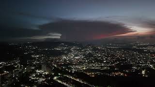 tormenta electrica en atardecer caraqueño drone [upl. by Schrick]