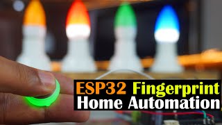 ESP32 Fingerprint based Biometric Door Lock amp Home Automation [upl. by Kaye919]