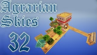 Minecraft FTB Agrarian Skies 32  Сумбурные Пчелы [upl. by Clarita]