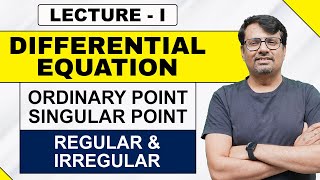 Series Solution of Differential Equation  Ordinary Point and Singular Point [upl. by Neeroc459]