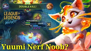 Yuumi Nerf Still Good  Tier S Patch 50C Gameplay Yuumi  League of Legends Wild Rift Indonesia [upl. by O'Donnell49]