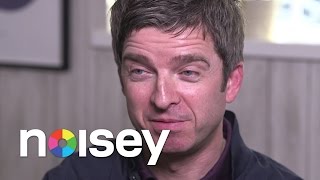 Noel Gallagher on Russell Brand and Partying with Morissey Noisey Meets [upl. by Poyssick]