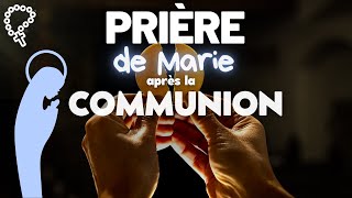 Sept Demandes que faisait la Sainte Vierge après avoir communié [upl. by Haron]