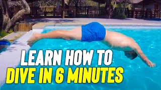 How to DIVE in your Swimming pool like a PRO [upl. by Eekcaj]