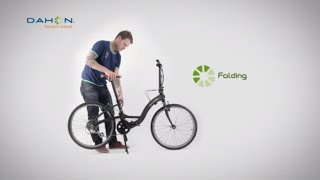 How to fold and unfold your DAHON Bike  Briza Glide Ciao amp Visc [upl. by Hills865]