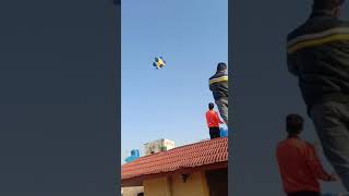 Big Kite Patang Flying kflassociation kite kites kiteflying patangbazi2024 kiteflying2024 [upl. by Yvonner764]