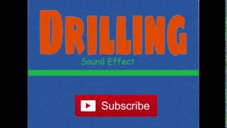 DrillingSound Effect [upl. by Hafler]