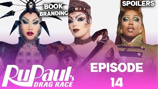 Season 16 EPISODE 14 Spoilers  RuPauls Drag Race TOP BOTTOM amp ELIMINATION [upl. by Ydnyc]