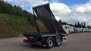 2021 MULDOON HOOKMATE CHAIN SKIP TRAILER BRAND NEW 18 TON GROSS For Sale [upl. by Hnah916]