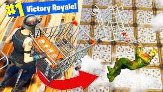 DEADLY BUMPER CARTS Custom Gamemode in Fortnite Battle Royale [upl. by Savart]