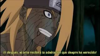 La muerte de Deidara y se despide de Tobi [upl. by Bello367]