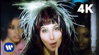 Cher  Believe Official Music Video 4K Remaster [upl. by Ardnuas]