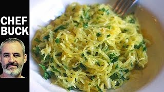 Best Spaghetti Squash Recipe simple low fat low carb dish [upl. by Swirsky719]