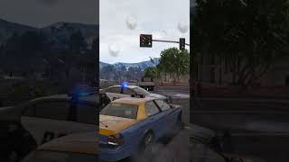 POLICE TRYING TO STOP MY CAB shorts gta [upl. by Steel]