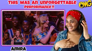 Amira Willighagen amp Mzansi Youth Choir  Amen 2023  REACTION [upl. by Inilahs]