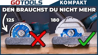 Perfekt für Bau und Handwerk Auch für Dich Der neue Bosch Winkelschleifer GWS 18V180 PC [upl. by Ragas]