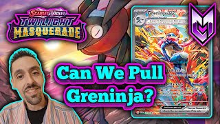 Twilight Masquerade Can We Pull Greninja LIVE Openings Energy Slab Breaks [upl. by Ahsiniuq]