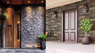 NEW House Front Wall Design Ideas 2024 Modern Home Exterior Wall DesignOutdoor Wall Tiles Ep 3 [upl. by Phippen]