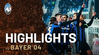 UEL RO16  AtalantaBayer 04 32  Highlights [upl. by Candi]