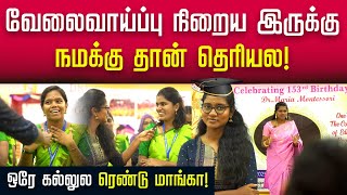 வீட்டிலிருக்கும் பெண்களுக்கு அருமையான 90 வேலைவாய்ப்பு  Montessori Teaching Methods  JOB [upl. by Appilihp]