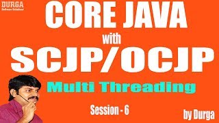 Core Java with OCJPSCJP Multi Threading Part6  join  sleep  Thread Interruption [upl. by Ahola]