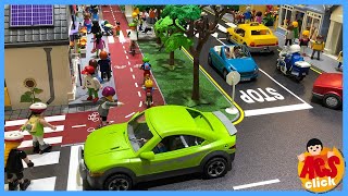 Playmobil City  Exposiciones Aesclick 2021  Diorama City Life [upl. by Moody347]