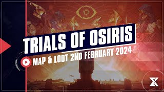 Destiny 2  Trials of Osiris Map amp Rewards This Weekend 2nd February 2024  Trials Loot This Week [upl. by Gaeta]