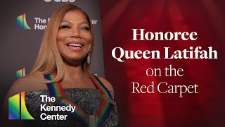 Honoree Queen Latifah on the 46th Kennedy Center Honors Red Carpet 2023 [upl. by Ssew462]