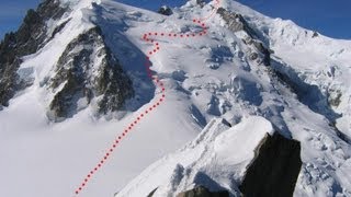 Monte Bianco 2013 Via dei Tre Monti  Mont Blanc 2013 Three Mounts Route [upl. by Benji412]