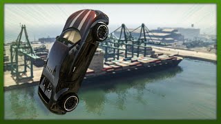 GTA 5 Stunts  Awesome Adder Stunt  GTA V Stunts amp Fails [upl. by Mintz421]