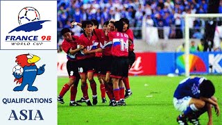 Road to World Cup 1998  PART 1 Asia [upl. by Aiyot34]