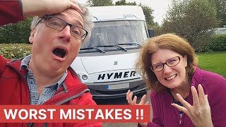 Worst Mistakes Weve Made While Motorhoming [upl. by Elvira909]