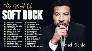 Soft Rock Greatest Hits 🤞 Lionel Richie Phil Collins Rod Stewart Bee Gees Seal Billy Joel [upl. by Venetia]