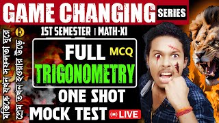 সম্পূর্ণ ত্রিকোণমিতি 1ShotFull Trignometry 1ShotClass11Live Test TrignometryMCQSomenath Sir [upl. by Anelrac]