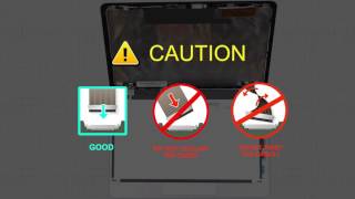 Laptop screen replacement How to replace notebook LCD ASUS C201P [upl. by Nairrad213]