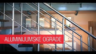 Kako montirati aluminijumsku ogradu  Lyctum TV [upl. by Ahsenra]