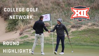 Big 12 Mens Championship 2023  Round 1 amp 2 Highlights Prairie Dunes Country Club [upl. by Lybis]