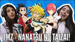 JOVENS REAGEM A RAPS DE NANATSU NO TAIZAI  7 MINUTOZ [upl. by Notecnirp]