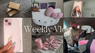 VLOG  New iPhone Unboxing Becoming A Wig Influencer Filming Setup amp More [upl. by Marilin]